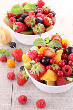 Fototapeta fruit salad