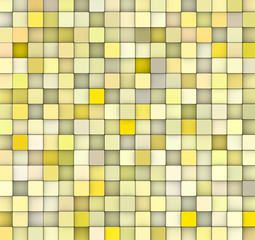 abstract 3d gradient backdrop in multiple yellow