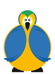 Papagei Bunter Vogel Farbenvielfalt