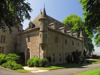 Fototapeta na wymiar Arnac - Chateau de Pompadour, Corr?ze, Limousin, Périgord
