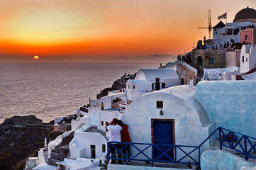 Santorini sunset