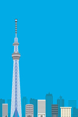 Fototapeta na wymiar Tokyo Sky Tree