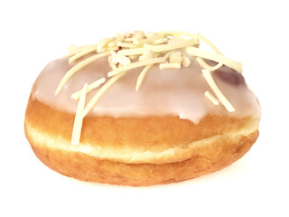 Strawberries and Cream Doughnut