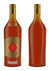 Cuban rum bottle