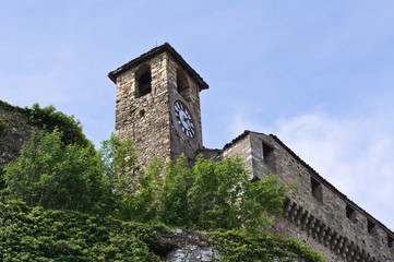 Fototapeta na wymiar Castle of Bardi. Emilia-Romania. Włochy.