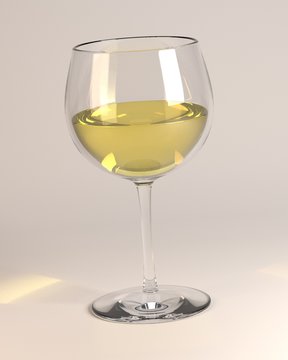 3d render of alcohol drink