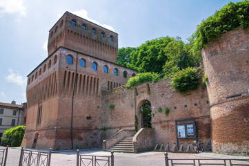 Castle of Music. Noceto. Emilia-Romagna. Italy.