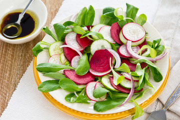 Beetroot and radish salad