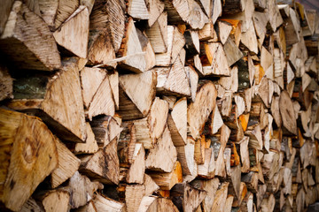 stock de bois