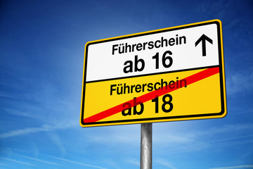 Führerschein mit 16