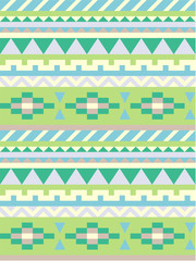 Bright aztec pattern #2