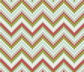 Seamless zigzag pattern