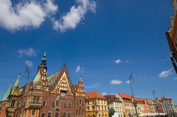 Fototapeta na wymiar Ratusz - Wrocław - Polska