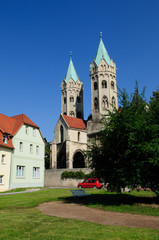 Fototapeta na wymiar Marienkirche Freyburg (Unstrut)