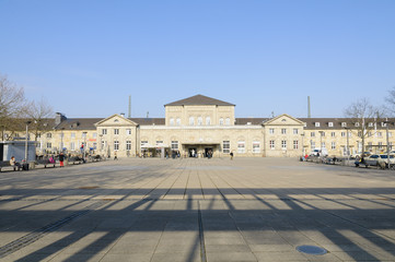 Naklejka premium Göttingen Hauptbahnhof