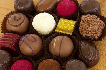chocolated sweets