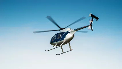 Fotobehang helikopter © derschnelle