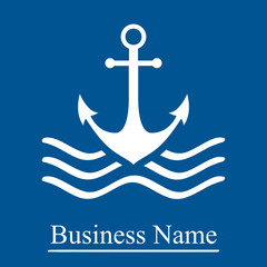 Schifffahrt, Anker - Firmenzeichen