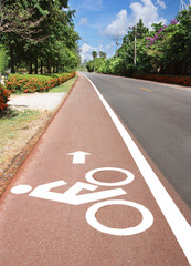 Bicycle road.