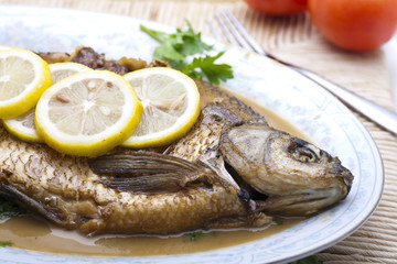 Cooked fish