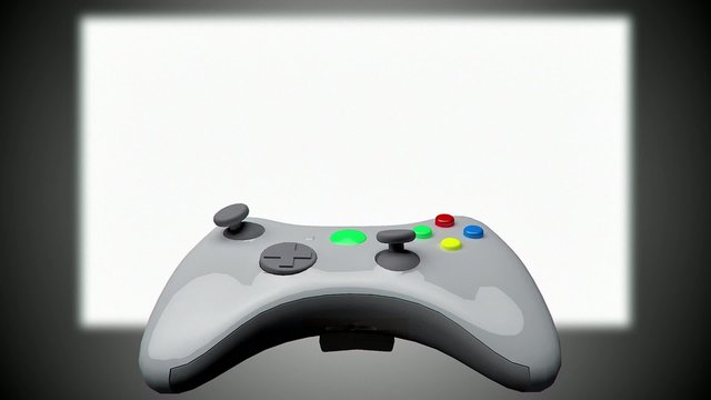 Game joystick loop animation