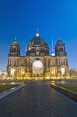 Fototapeta na wymiar Berliner Dom (Katedra w Berlinie) w Berlinie, Niemcy