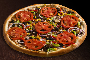 Vegetarian pizza