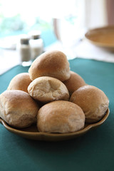 Bread in basket