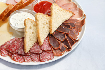 different kinds of meat