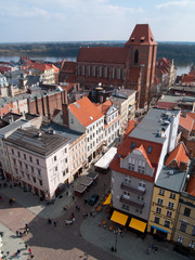 old town of Torun, Poland, from above - 40979823