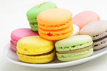 Colorful macaroon