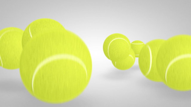 3D tennis ball bounce 04