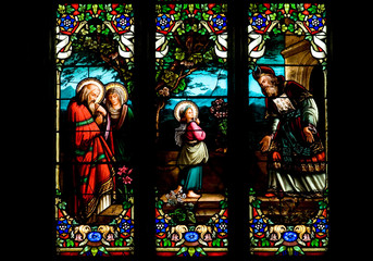 vitrail église Lectoure Gers