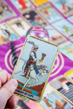 Knight of Cups, Tarot card, Major Arcana