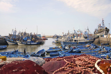 Marokko Essaouira Hafen