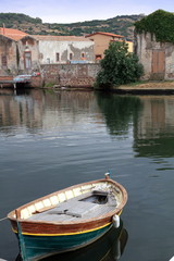 Bosa village  Sardinia Italy
