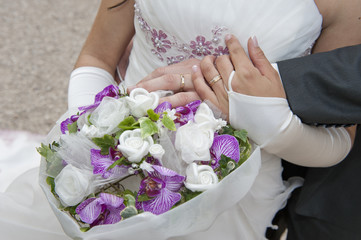 Bouquet de la mari&eacute;e