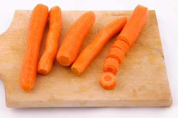 Carrots on the board