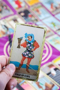 Page of Cups, Tarot card, Major Arcana
