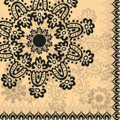ornamental indian style pattern