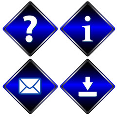 Four web icons