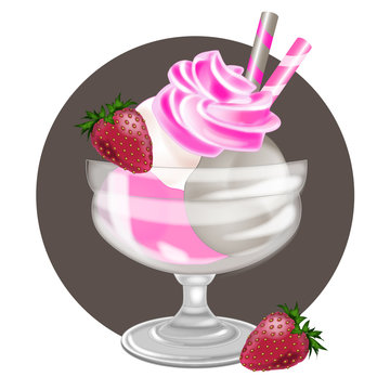 Coppa gelato Fragola