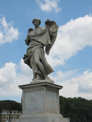 Rzym-anioł Berniniego - obrazy, fototapety, plakaty