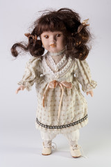 porcelain doll curly hair part2