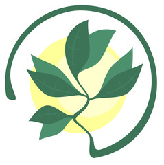 Naklejka premium Nature tree