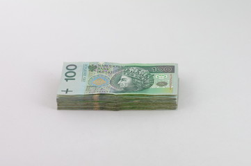Plik banknotów PLN