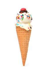 Vanilla Cone