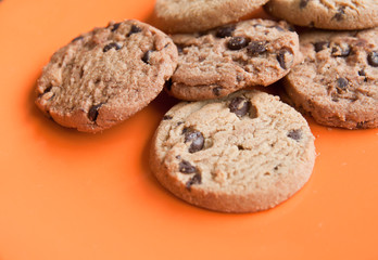 chocolate chips cookies.