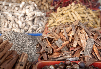 Spices at market