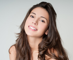 Fototapeta premium beautiful brunette